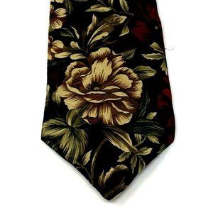 Cellini Collection Mens Necktie TIE Navy Blue Burg